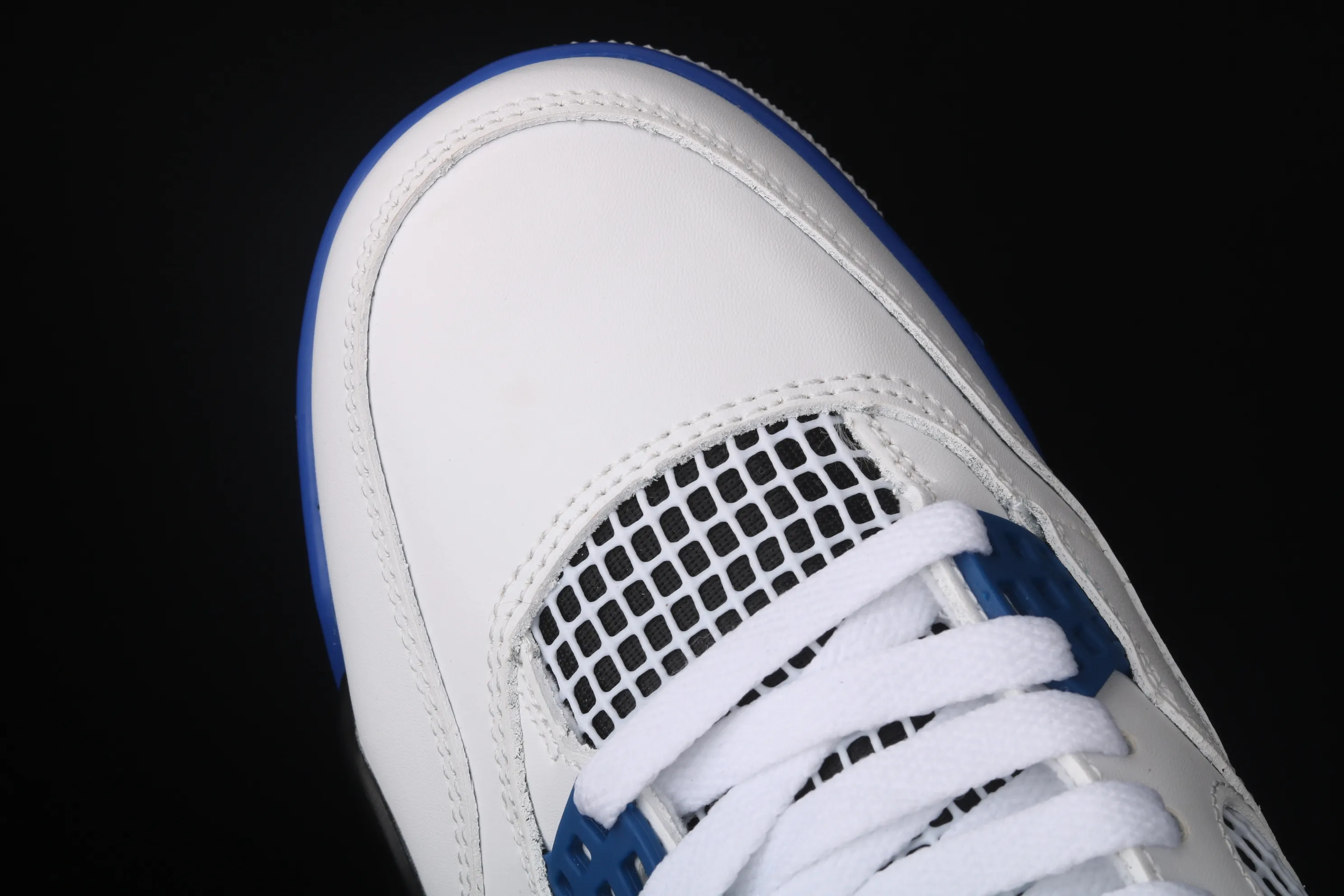 All categories Air Jordan Jordan series basketball shoes Air Jordan 4 G version Air Jordan 4 Retro AJ4 Joe 4 white and blue 308497-117